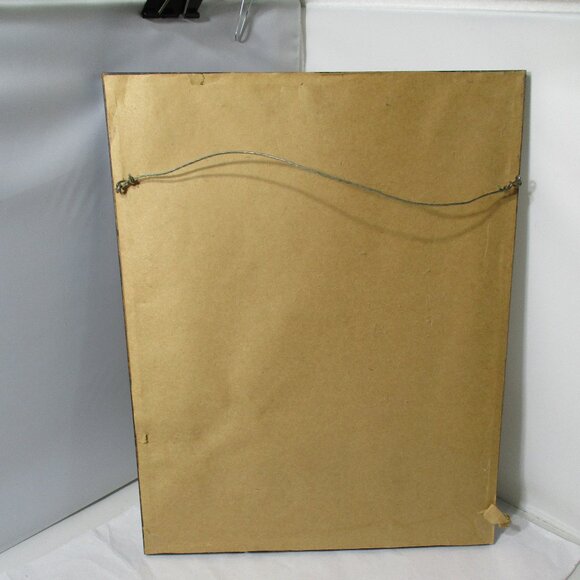 Vintage Framed Child's Nursery Rhyme Picture Print The Cat & the Fiddle - Picture 6 of 6